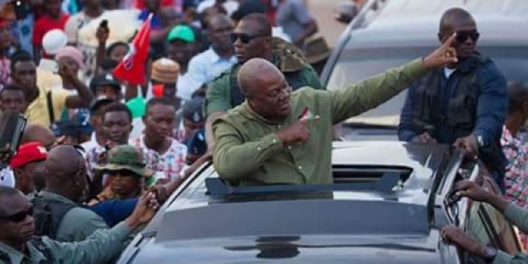 Mahama Begins Flagbearership Tour Of Central Region
