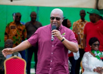 Mahama angry over debt politics.