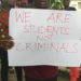 KNUST students begin protests over alleged police brutality