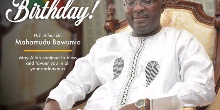 Bawumia celebrates his 55th birthday at his official residence