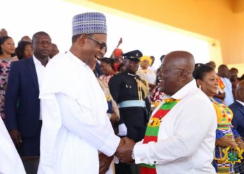 PRESIDENT AKUFO-ADDO CONGRATULATES PRESIDENT MUHAMMADU BUHARI ON HIS RE-ELECTION.
