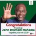 Spio Congratulates Mahama