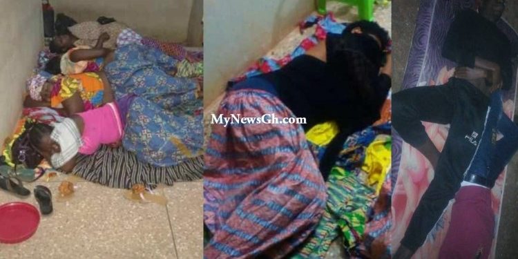 Angry principal locks out Trainee Nurses; forces them to sleep in the open