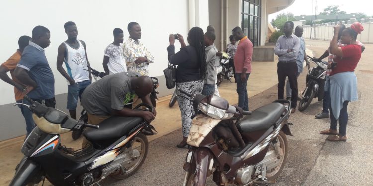 Tamale: NPP Youth Chase Out Sports Authority Staff, Lock Down Office