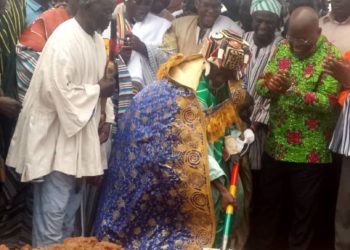 Akufo-Addo cuts sod for construction of Tamale Airport Phase II