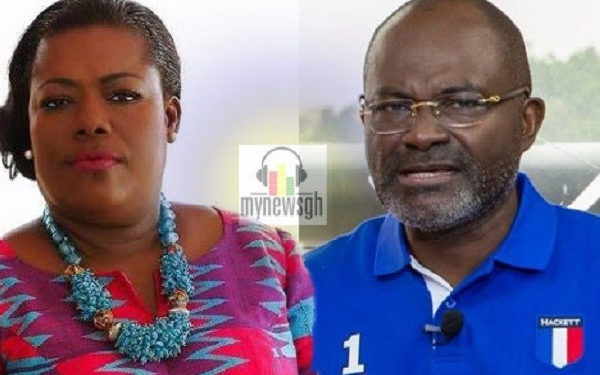 Nana Oye Lithur is a shameless opportunist – Kennedy Agyapong fires