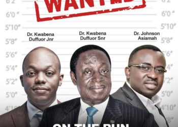 DUFFUOR SNR, DUFFUOR JNR, ASIAMAH ON THE RUN?