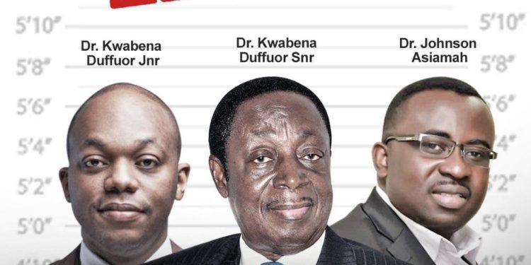DUFFUOR SNR, DUFFUOR JNR, ASIAMAH ON THE RUN?