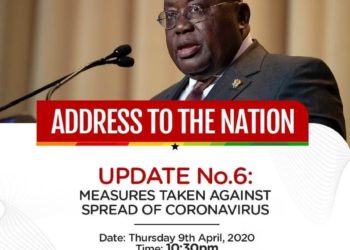 President Akufo-Addo On Updates To Ghana’s Enhanced Response To COVID-19