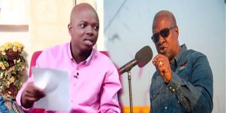 John Mahama weeps over attacks from Abronye DC.