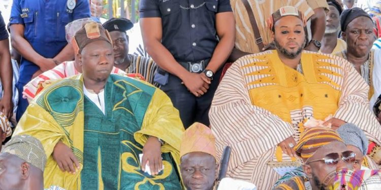 Mahama subtly jabs Yoo Naa and Mion-Lana at Yaa Na’s Palace