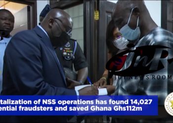 Vice President Bawumia Pays Unannounced Visit to the National Service Secretariat (NSS) Head Office