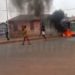 Lamashegu: Irate youth set fire officer’s house ablaze (VIDEO)