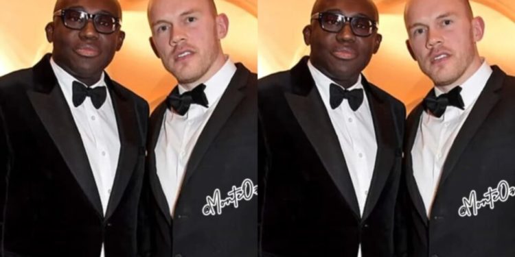 Ghanaian Editor- In Chief Of British Vogue, Edward Enninful Is Set To Marry His Longtime Boyfriend, Alec Maxwell