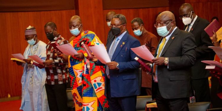 Vice President Bawumia Inaugurates the New Governing Board of the Ghana AIDS Commission