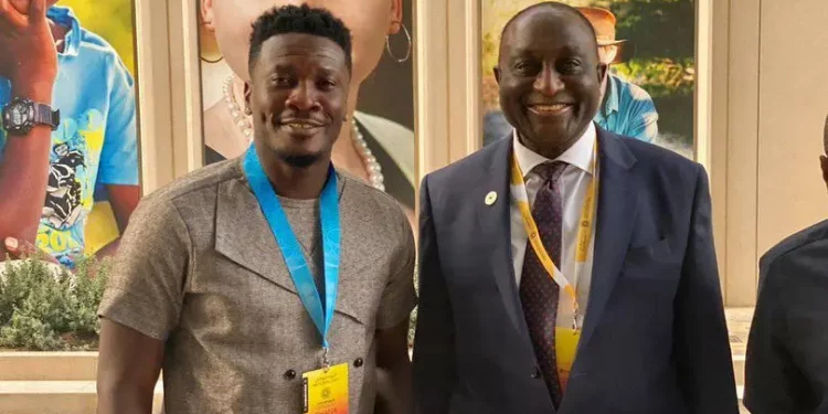 Asamoah Gyan joins gov’t delegation to Dubai Expo 2020