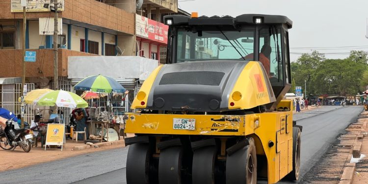 Major Roads in Tamale are Getting Asphalt Carriageway