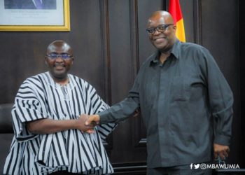 African Peer Review Mechanism (APRM) Pays a Courtesy Call on Vice President Bawumia