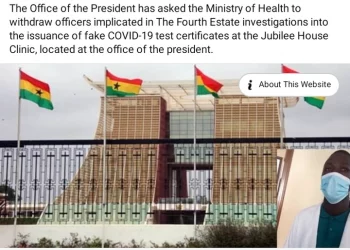 JUST IN: President Akufo Addo Withdraws Two Top Officers From Jubilee House