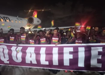 2022 World Cup play-off: Black Stars arrive in Ghana after securing resounding qualification
