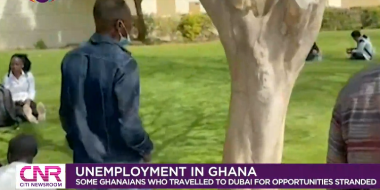 Scores of Ghanaians seeking greener pastures in Dubai stranded