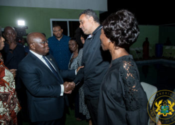 President Akuffo Addo Commiserates with the Family of Bishop Dag Heward-Mills