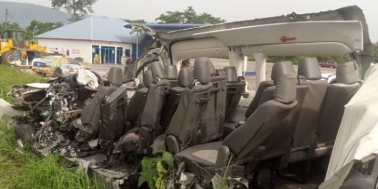 5 dead, others severely injured in accident on Accra-Kumasi highway