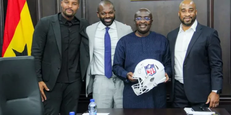 Bawumia woos American Football to establish NFL Africa Academy in Ghana