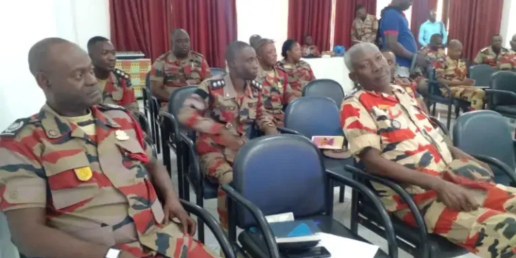 Volta Region: GNFS trains 25 senior officers