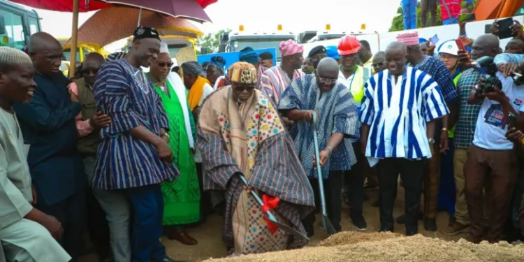 Bawumia cuts sod for construction of 167km Tamale-Yendi-Tatale highway