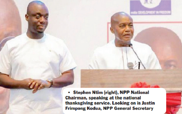 Use 30th anniversary to resolve internal challenges – Ntim urges NPP members