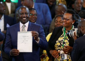 Kenya elects Ruto president, election chief says, but other officials disown results