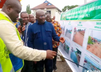 Bawumia commissions 100 kilometers of Kumasi inner city roads
