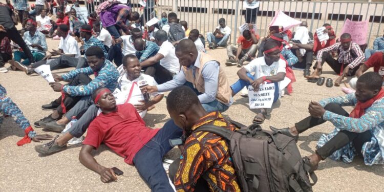 Save us Mr President; NABCO Trainees cries out loud