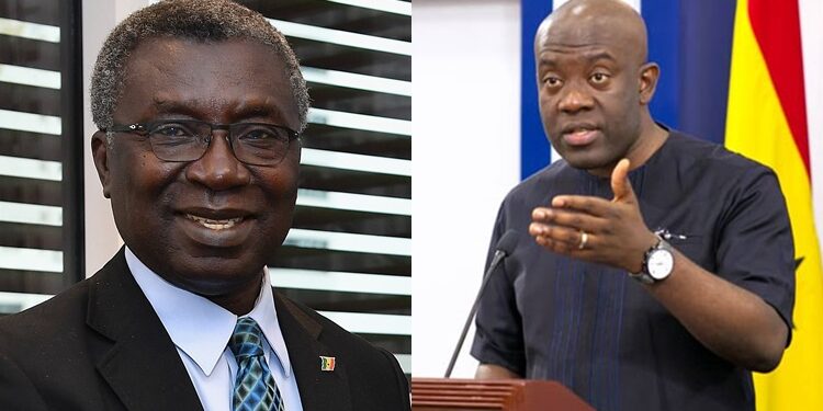 Galamsey report: Prof. Frimpong-Boateng gives Oppong Nkrumah ‘fatherly’ advice