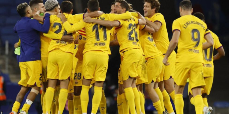 Barcelona crowned La Liga champions after derby win