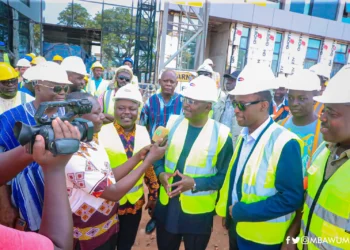 W/R: Bawumia impressed with the progress of work on the GNPC Operational Office