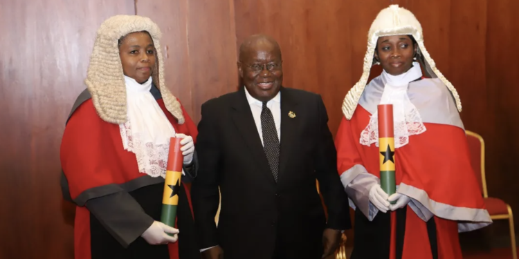 President Akufo-Addo swears in two High Court judges