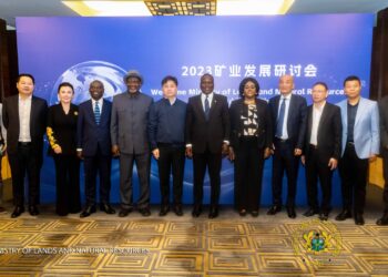 Hon. Samuel A. Jinapor leads delegation to the 2023 China Mining Conference on Investment Drive
