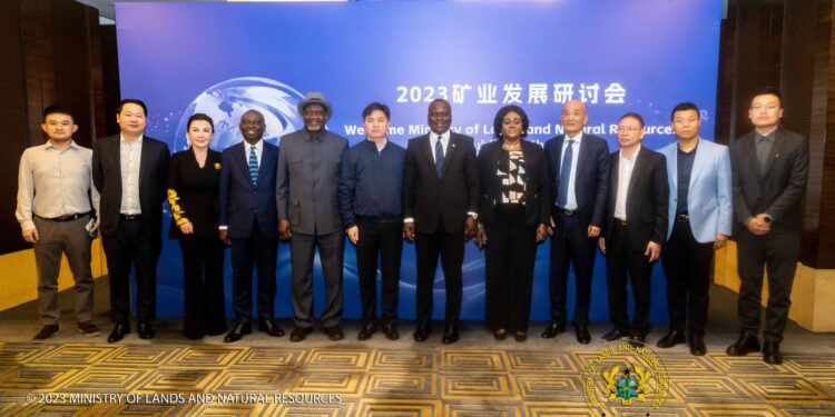 Hon. Samuel A. Jinapor leads delegation to the 2023 China Mining Conference on Investment Drive