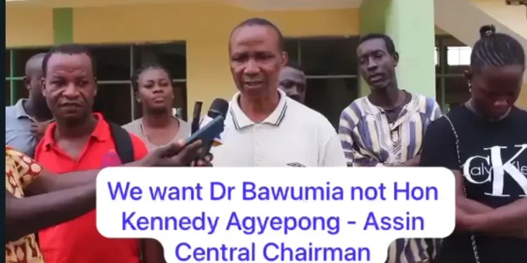 VIDEO: Polling station Executives in Ken Agyapong’s constituency declare support for Bawumia