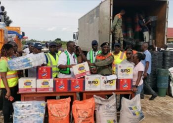 Akosombo Dam Spillage: VRA donates trucks of relief items to thousands of flood Victims